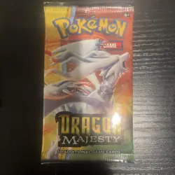 Pokemon Dragon Majesty Booster Packs Lot Of 3 Factory Sealed - Image 4