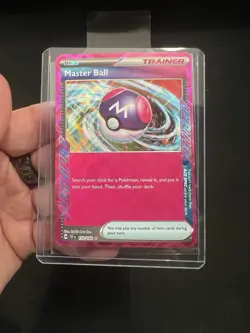 Master Ball SV05: Temporal Forces #153/162 - Pokemon TCG Nm - Image 1