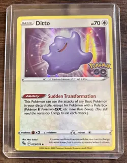 Pokemon GO Ditto HOLO 053/078 - Image 1