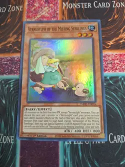Yu-Gi-Oh! Vernusylph of the Misting Seedlings DABL-EN026 Super 1st Ed Near Mint - Image 1