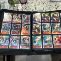 One Piece TCG Binder Collection Lot - 277Cards ENGLISH SR’s - Image 2
