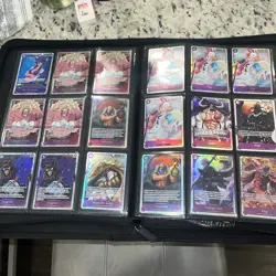 One Piece TCG Binder Collection Lot - 277Cards ENGLISH SR’s - Image 4