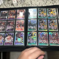 One Piece TCG Binder Collection Lot - 277Cards ENGLISH SR’s - Image 5