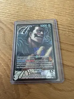 One Piece OP14-079 Crocodile Alt Art Leader English - Image 1