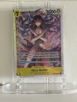 Bandai One Piece CCG Nico Robin EB03-055 Extra Booster Heroines 8000 Power - Image 1