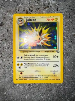 Pokemon TCG Cards Jolteon 4/64 Jungle Holo Rare NM - Image 3