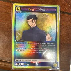 Jujutsu Kaisen Rare Holo 7 Character Card Lot Yuji Itadori Toji Fushiguro - Image 3
