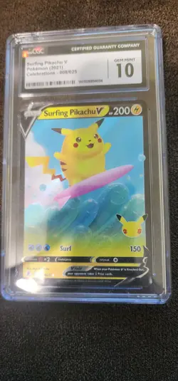 CGC 10 Pikachu Celebrations Lot (4 Cards) - Image 2