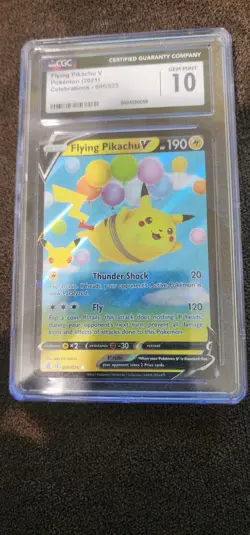 CGC 10 Pikachu Celebrations Lot (4 Cards) - Image 3