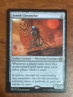 Zenith Chronicler MTG Magic the Gathering Card LP Lightly Played ONE - Image 1