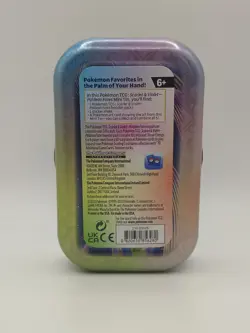 Finizen Scarlet & Violet Paldean Fates Mini Tin W/Sticker & Art Card Pokemon TCG - Image 2