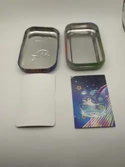 Finizen Scarlet & Violet Paldean Fates Mini Tin W/Sticker & Art Card Pokemon TCG - Image 4