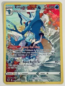 Kingdra TG03/TG30 Astral Radiance Trainer Gallery Holo Rare Pokemon Card NM - Image 1