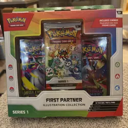 FIRST PARTNER ILLUSTRATION COLLECTION BOOSTER PACKS POKEMON CARDS - Image 1