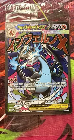 Mega Charizard x Ex 023 UPC Promo Cards Pokemon TCG Factory Sealed - Image 2