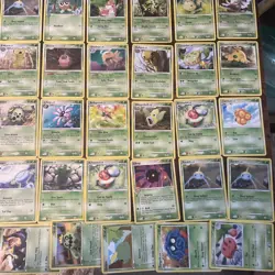 Free Shipping! Big Pokemon Lot x58 Grass Type Cards - Image 5