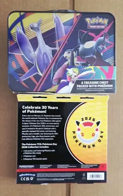 2025 Pokemon Card Collector Treasure Chest Lunch Box & Pokemon Day 2026 Box - Image 4
