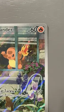 Pokemon TCG Obsidian Flames Charmander Scarlet and Violet Promo Card 044 NM- - Image 5