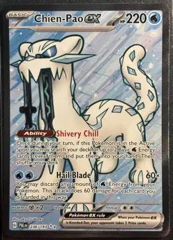 Chien-Pao EX 236/193 - Scarlet & Violet Paldea Evolved Pokemon TCG - NM Card - Image 1