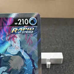 Pokemon Vaporeon V Full Art Promo Rapid Strike Holo SWSH181 210 HP Card - Image 5
