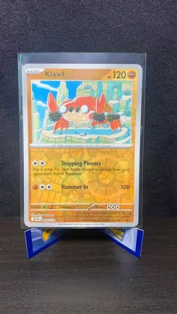 Klawf 090/159 Reverse Holo - S&V Journey Together Pokemon Card - M/NM - Image 1