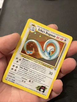 Erika's Dragonair - 4/132 - Pokemon Gym Heroes Unlimited Holo Rare Card WOTC LP+ - Image 3