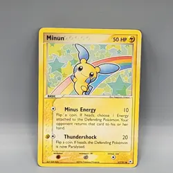 Minun 67/101 Common Hidden Legends NM Pokemon Card - Image 1