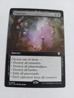 Final Act (Extended Art) Commander: Modern Horizons 3 Regular - Image 1