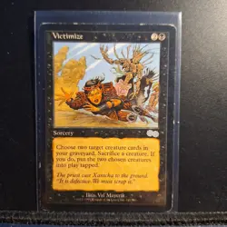 MTG Victimize Urza's Saga 166/335 Regular Uncommon MP #166 - Image 1