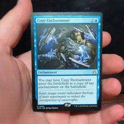 Magic: The Gathering Copy Enchantment Ravnica Remastered 39 Rare Blue Wizards - Image 1