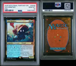 2025 Magic: The Gathering Final Fantasy Vivi Ornitier Foil Rare #0248 PSA 10 - Image 3