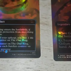 Magic: The Gathering The One Ring & Gollum Patient Plotter Foil bundle. perfect. - Image 4