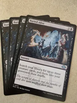 Buried Alive - X4 - Modern Horizons 3 Regular - Mtg - Image 1