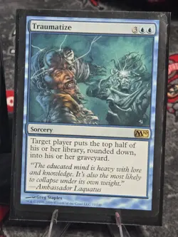 Playset Magic 2010 M10 MTG x4 Traumatize MTG - Image 2