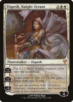 Elspeth, Knight-Errant Modern Event Deck 2014 LP MTG - Image 1