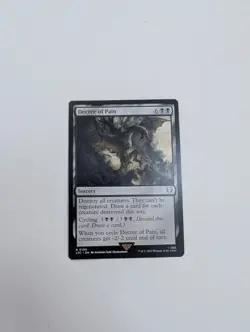 MTG - Decree of Pain - Commander: Lord of The Rings NM/M Condition - Image 1