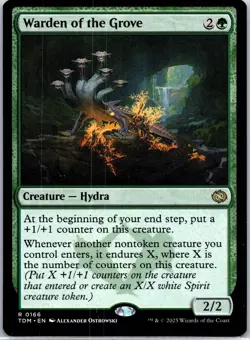Warden of the Grove R : Tarkir: Dragonstorm 166 NM - Image 1