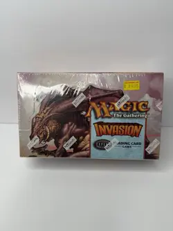 Invasion Booster Box Factory Sealed - Magic the Gathering MTG 742818061209 - Image 1