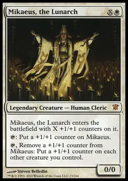 MTG Magic the Gathering Mikaeus, the Lunarch (23/297) Innistrad LP - Image 1