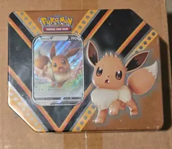 Pokemon TCG V Powers Tin Eevee V Sealed 2020 - Image 1