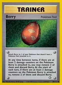 Pokemon Berry (99/111) Neo Genesis LP - Image 1