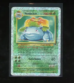2002 Pokemon Legendary Collection Venusaur 18/110 Reverse Holo Foil WOTC - Image 1