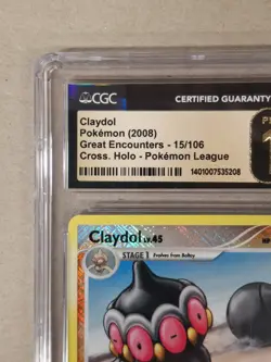CGC Pristine 10 Pokemon 2008 Claydol Cross Holo Great Encounters 15/106 - Image 2
