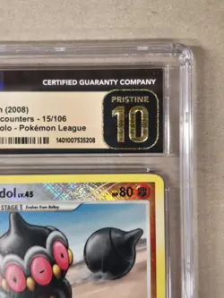 CGC Pristine 10 Pokemon 2008 Claydol Cross Holo Great Encounters 15/106 - Image 3