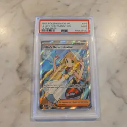 2025 POKEMON MEG EN-MEGA EVOLUTION ULTRA RARE #169 LILLIE'S DETERMINATION PSA 9 - Image 1