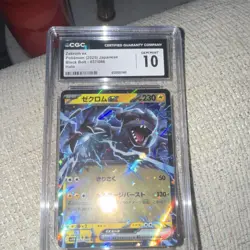 Pokemon Zekrom ex 037/086 SV11B Black Bolt Double Rare Holo Japanese CGC 10 - Image 1