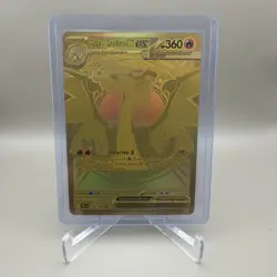 Mega Charizard X EX 130/094 Gold Hyper Rare - Phantasmal Flames Pokemon TCG - NM - Image 1