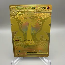 Mega Charizard X EX 130/094 Gold Hyper Rare - Phantasmal Flames Pokemon TCG - NM - Image 2