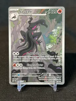Salazzle 224/217 IR Ascended Heroes Evolution English Pokemon TCG - Image 1