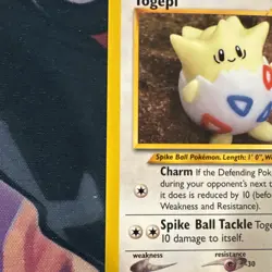 Pokemon Pokemon Neo Destiny Togepi (U) #56 - Image 3